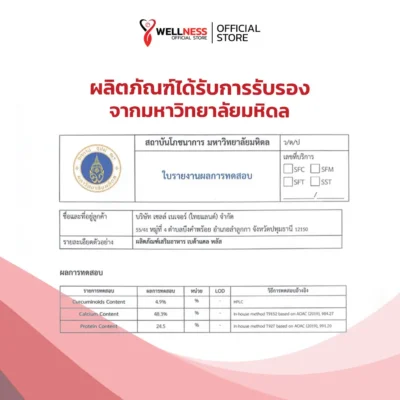 เบต้าแคล พลัส Betacal Plus มีงานวิจัยรับรอง