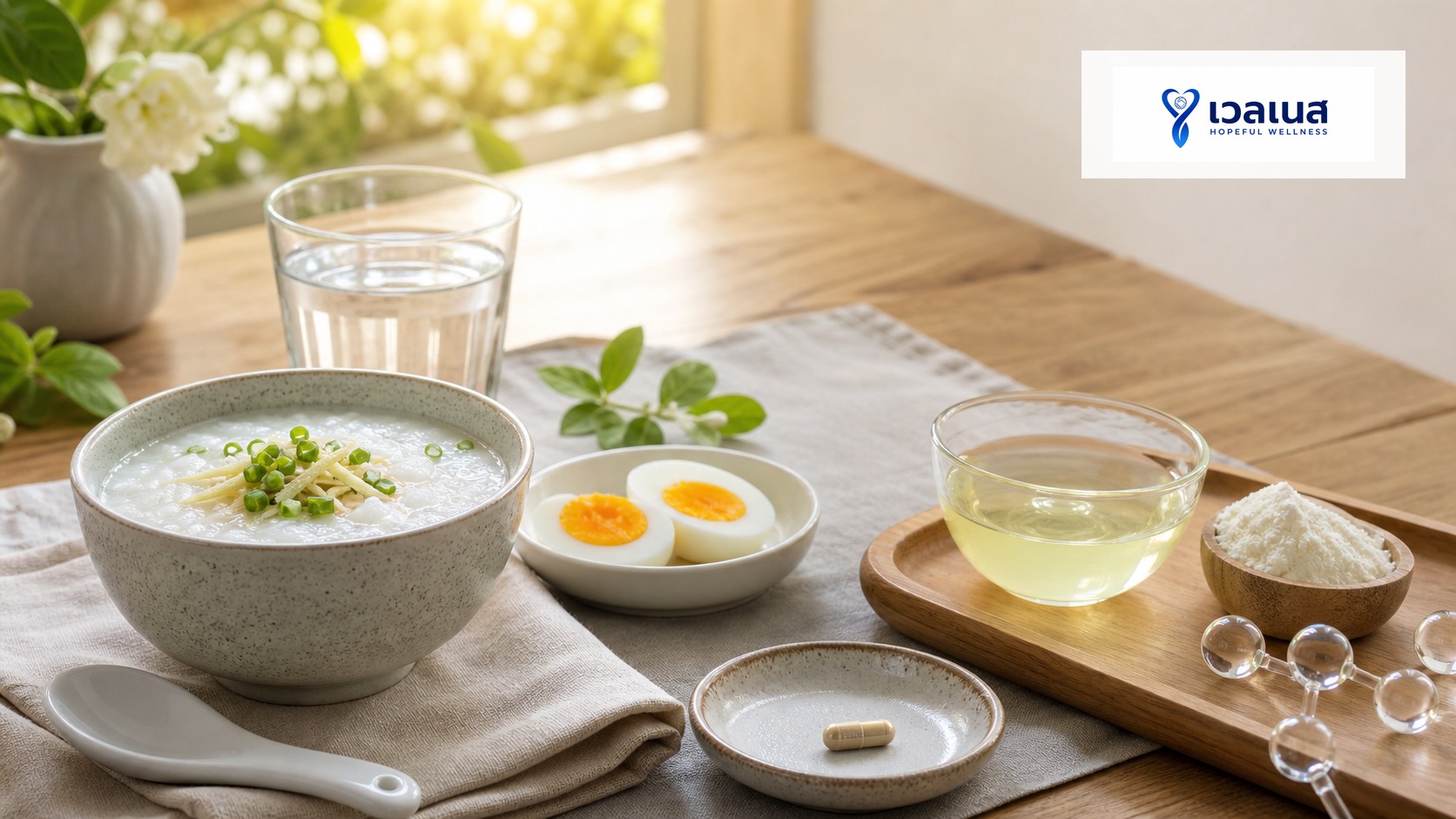 ภาพประกอบบทความ BETA LIFE กินตอนไหน หลังอาหารเช้า — ภาพประกอบจัดทำเพื่อช่วยอธิบายเนื้อหาในบทความ ไม่ใช่ภาพแคปซูลหรือบรรจุภัณฑ์จริงของสินค้า