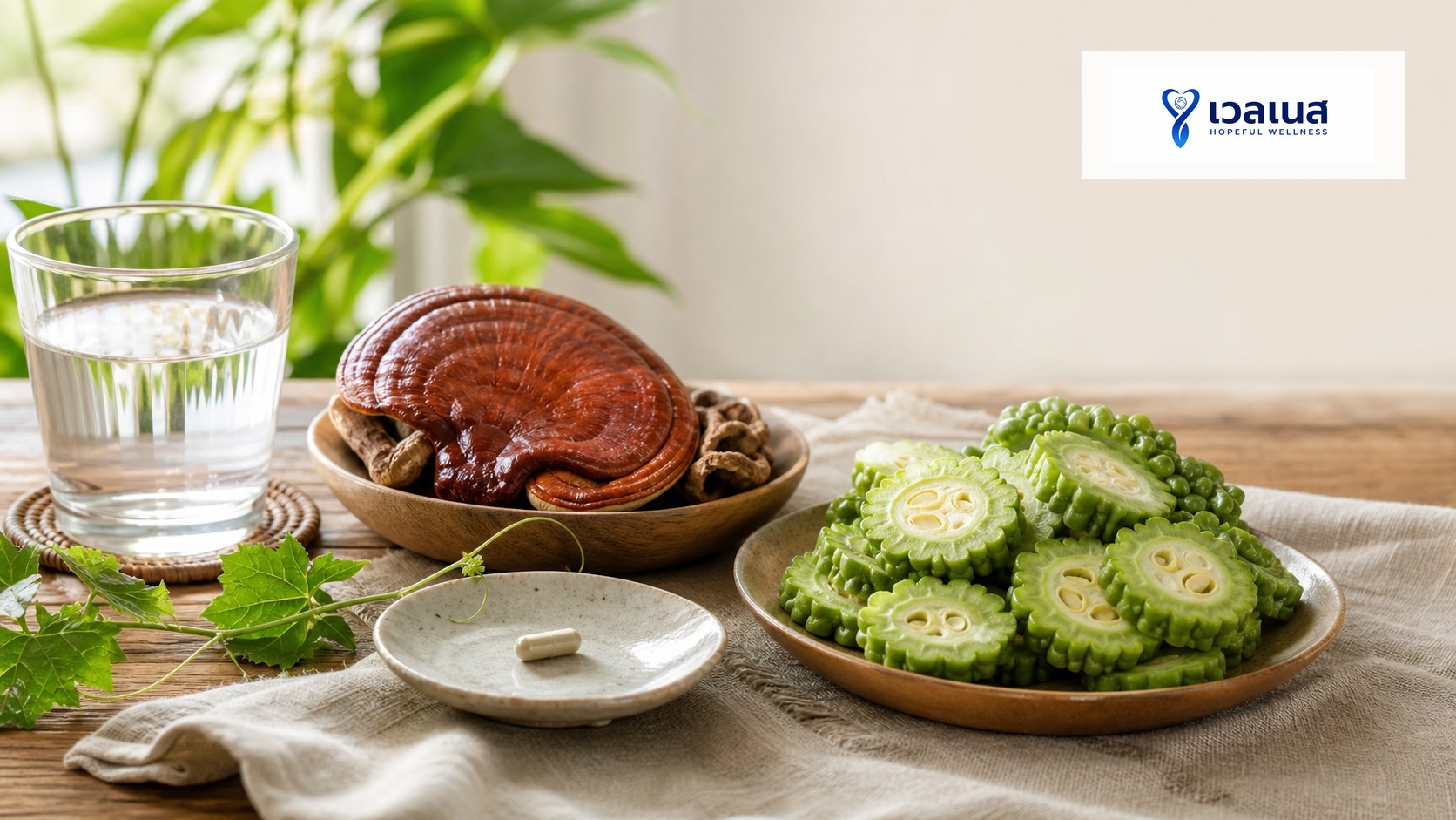 ภาพประกอบบทความ BETAHERB (เบต้า เฮิร์บ) กินตอนไหน พร้อมมื้ออาหาร — ภาพประกอบจัดทำเพื่อช่วยอธิบายเนื้อหาในบทความ ไม่ใช่ภาพแคปซูลหรือบรรจุภัณฑ์จริงของสินค้า