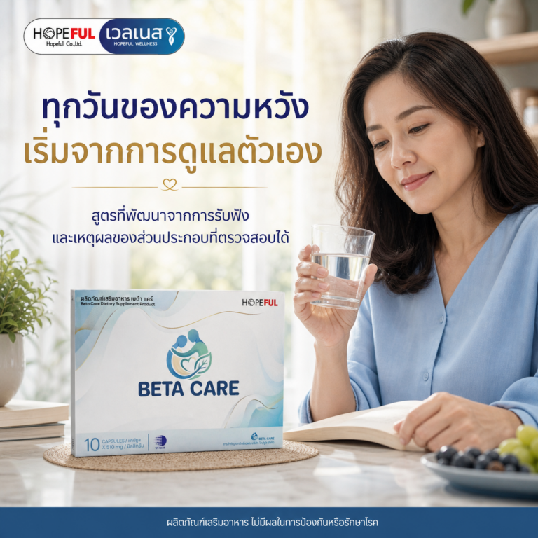 BETA CARE ชุด 4 กล่อง ราคาโปรโมชัน 2,490 บาท