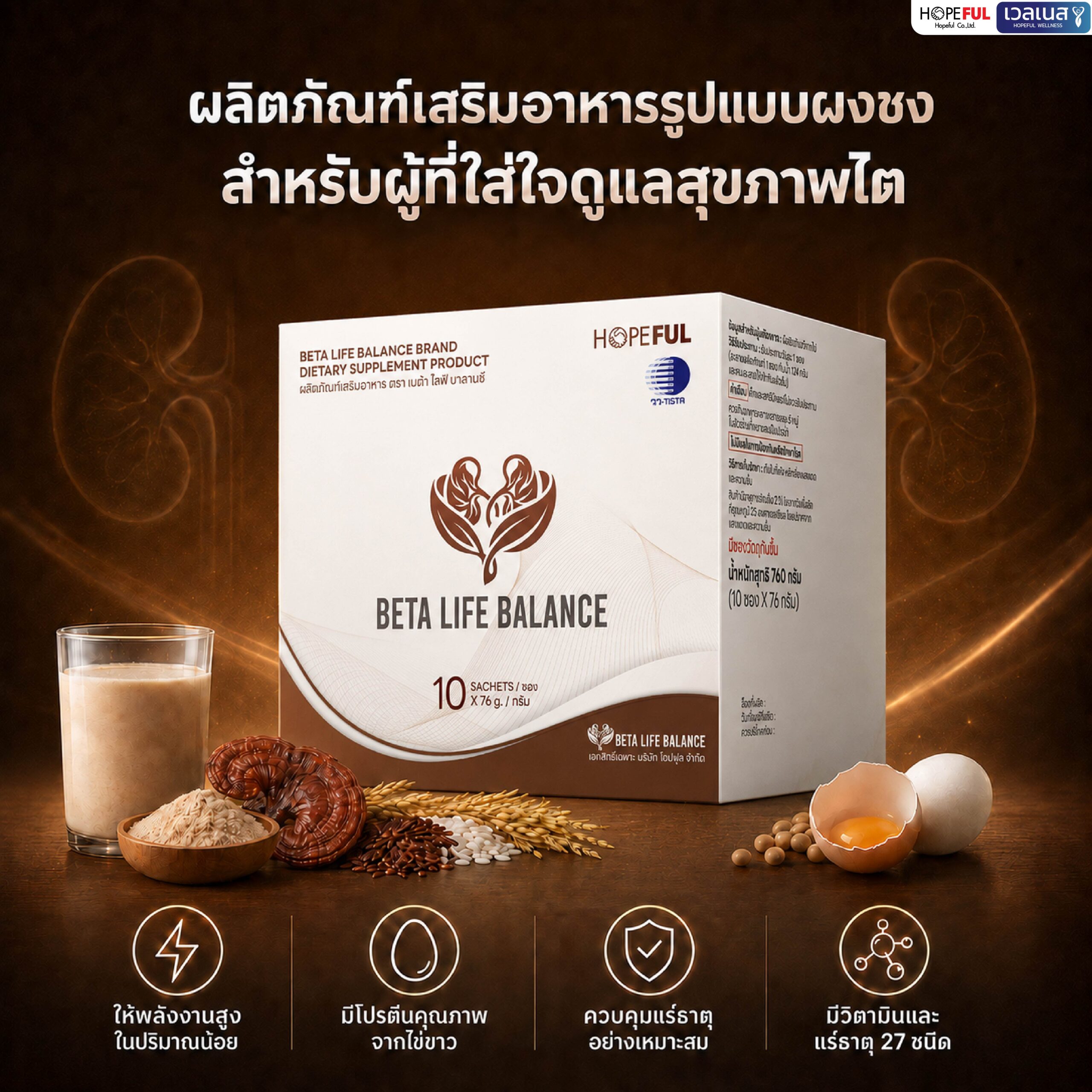 ภาพข้อมูล BETA LIFE BALANCE จากผู้จัดจำหน่าย ภาพ 10