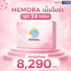 ภาพโปรโมชั่น MEMORA เม็มโมร่า 24 กล่อง ราคา 8,290 บาท